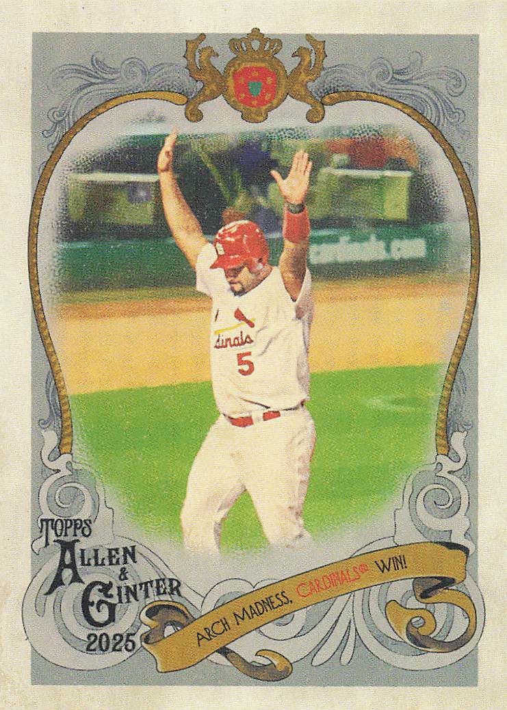 2025 Topps Allen & Ginter Baseball Sweet Victory Albert Pujols #SV-10