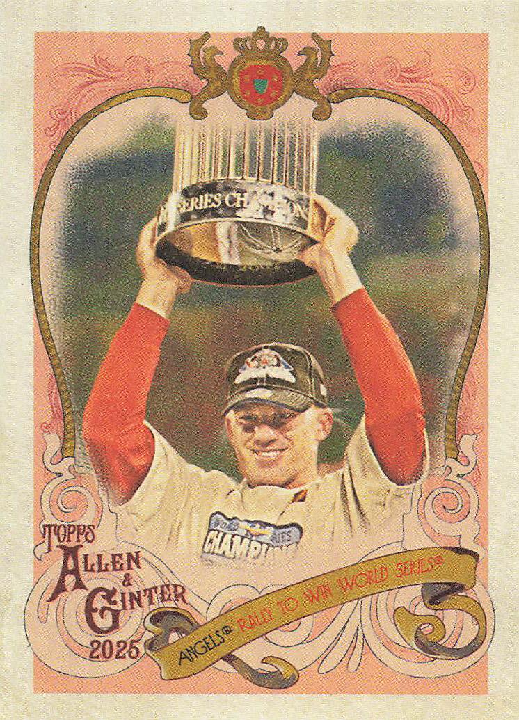 2025 Topps Allen & Ginter Baseball Sweet Victory David Eckstein #SV-19
