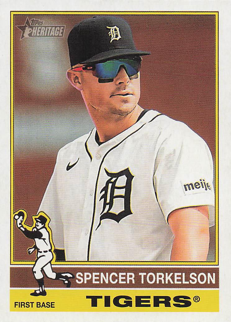 2025 Topps Heritage Baseball Spencer Torkelson #81
