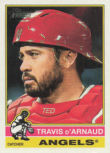 2025 Topps Heritage Baseball Travis d'Arnaud #564