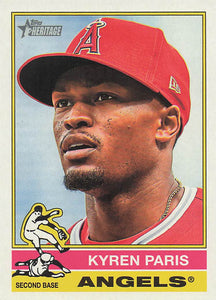 2025 Topps Heritage Baseball Kyren Paris #528