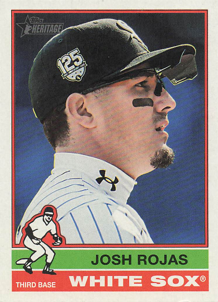 2025 Topps Heritage Baseball Josh Rojas #566