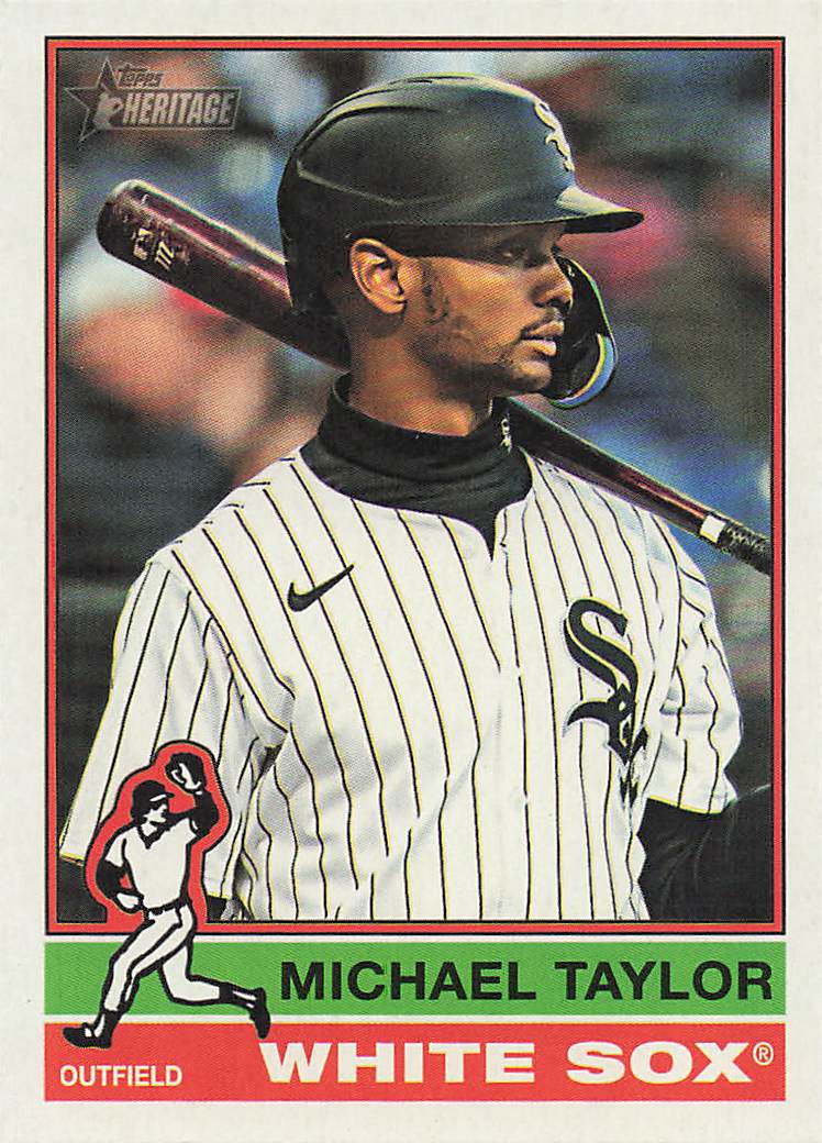 2025 Topps Heritage Baseball Michael Taylor #669