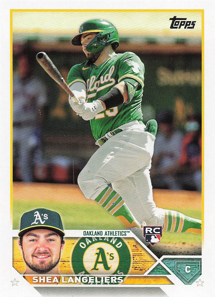 2023 Topps Baseball Shea Langeliers #127 Rookie