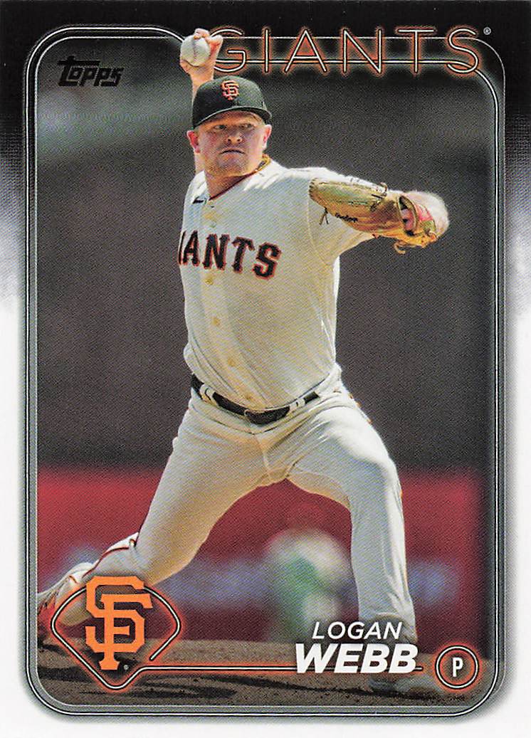 2024 Topps Baseball Logan Webb #4