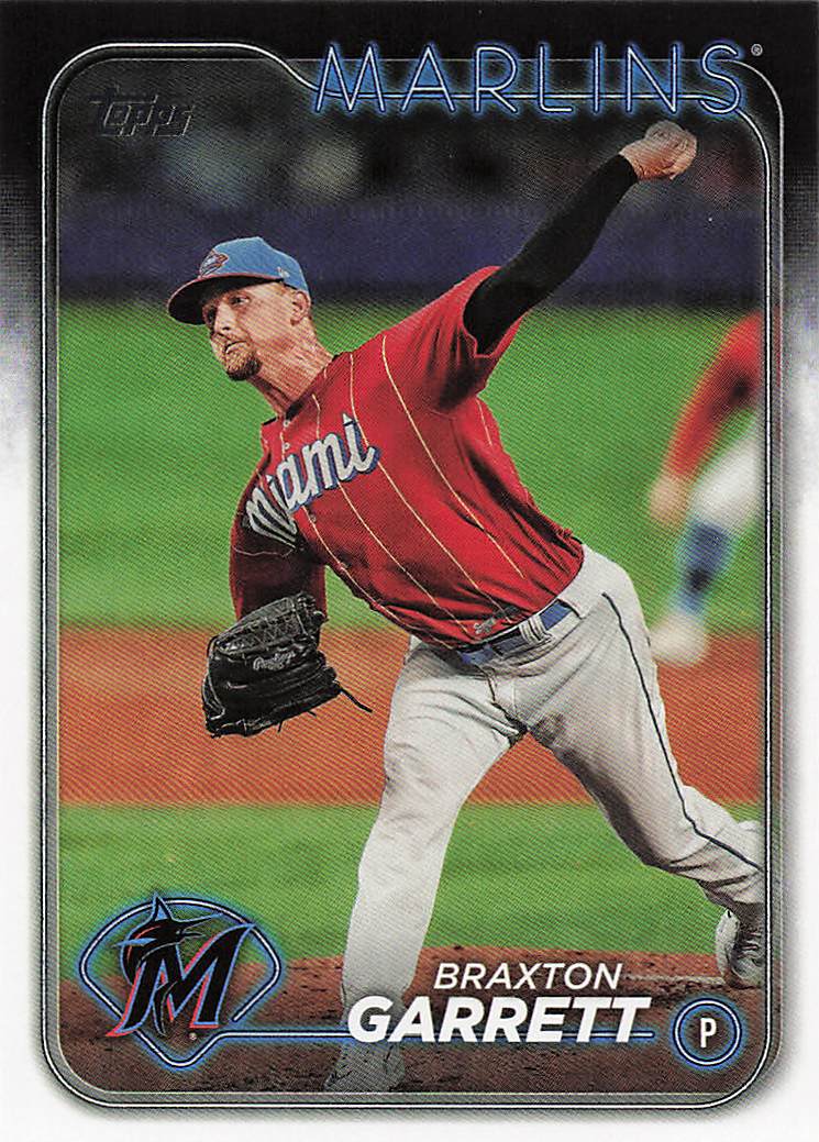 2024 Topps Baseball Braxton Garrett #323