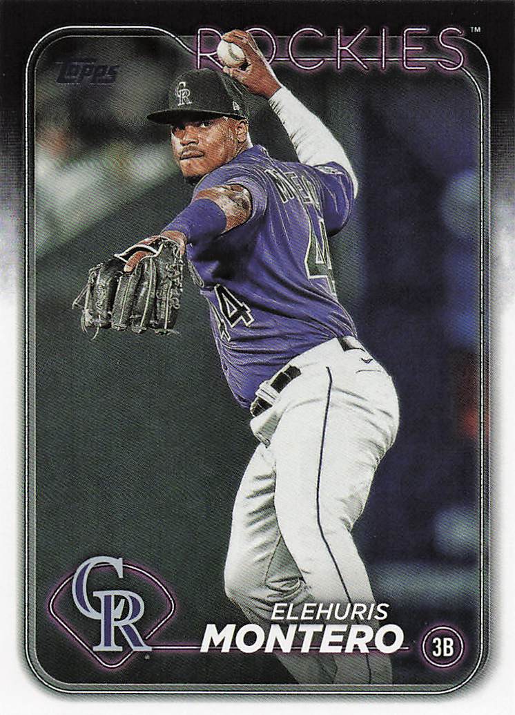 2024 Topps Baseball Elehuris Montero #341