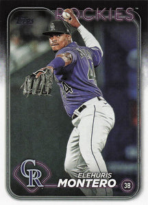 2024 Topps Baseball Elehuris Montero #341