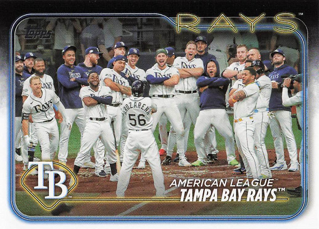 2024 Topps Baseball Tampa Bay Rays #211