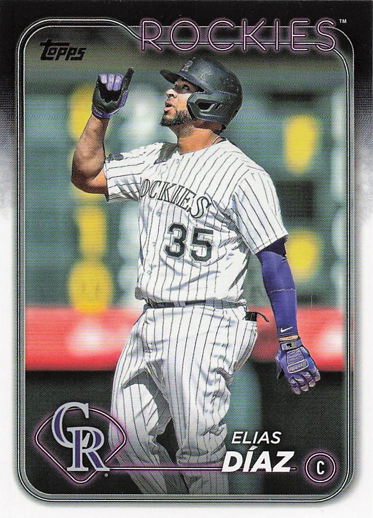 2024 Topps Baseball Elias Díaz #161
