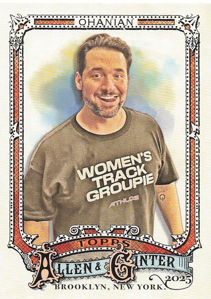 2025 Topps Allen & Ginter Baseball Alexis Ohanian #291
