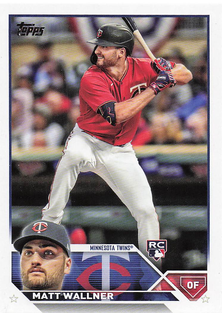 2023 Topps Baseball Matt Wallner #448 Rookie