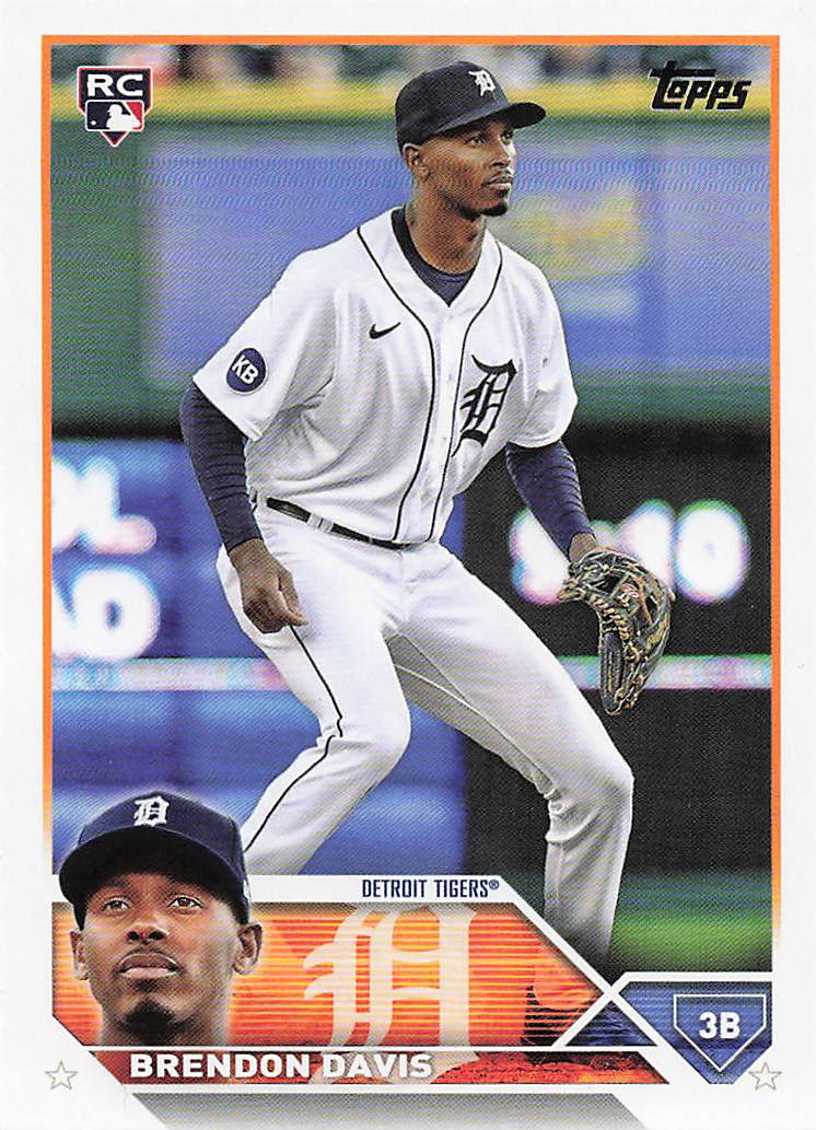2023 Topps Baseball Brendon Davis #494 Rookie