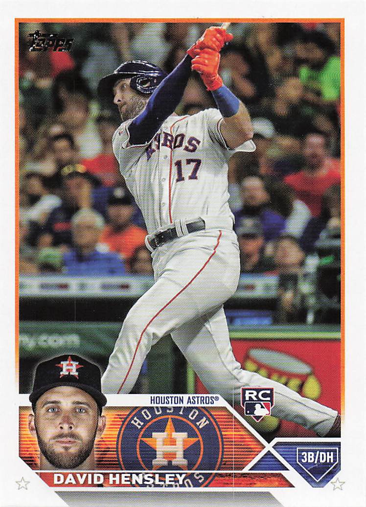 2023 Topps Baseball David Hensley #649 Rookie