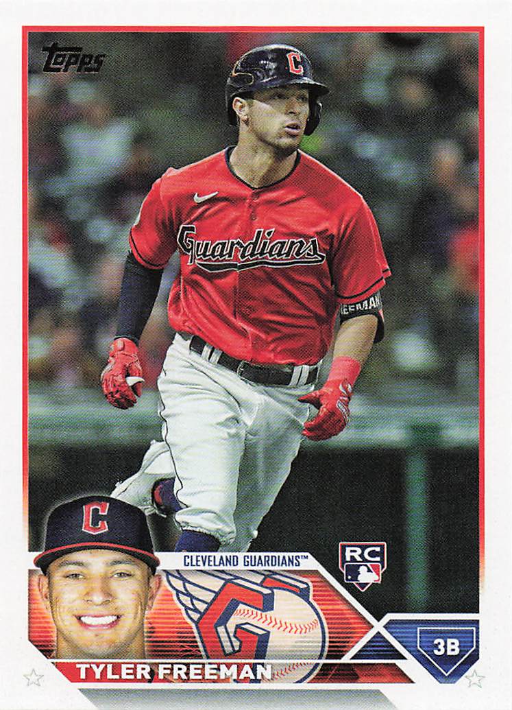 2023 Topps Baseball Tyler Freeman #462 Rookie