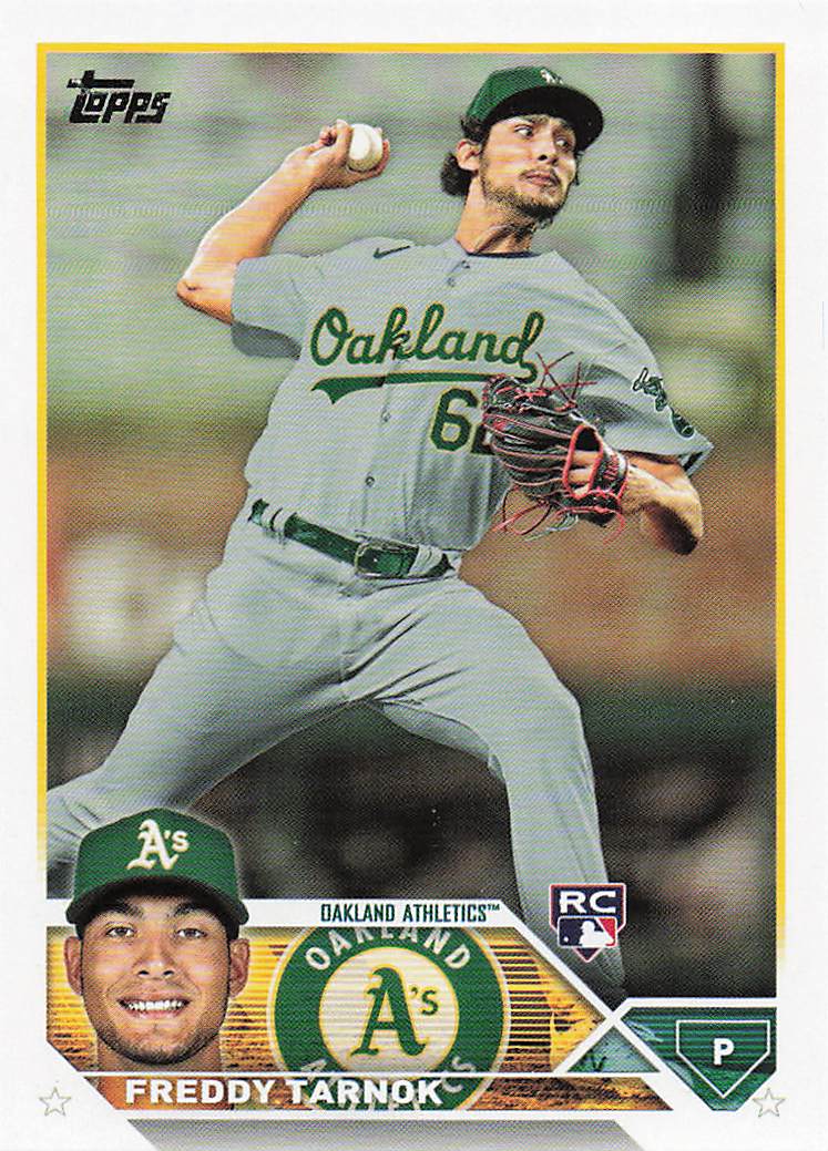 2023 Topps Baseball Freddy Tarnok #608 Rookie