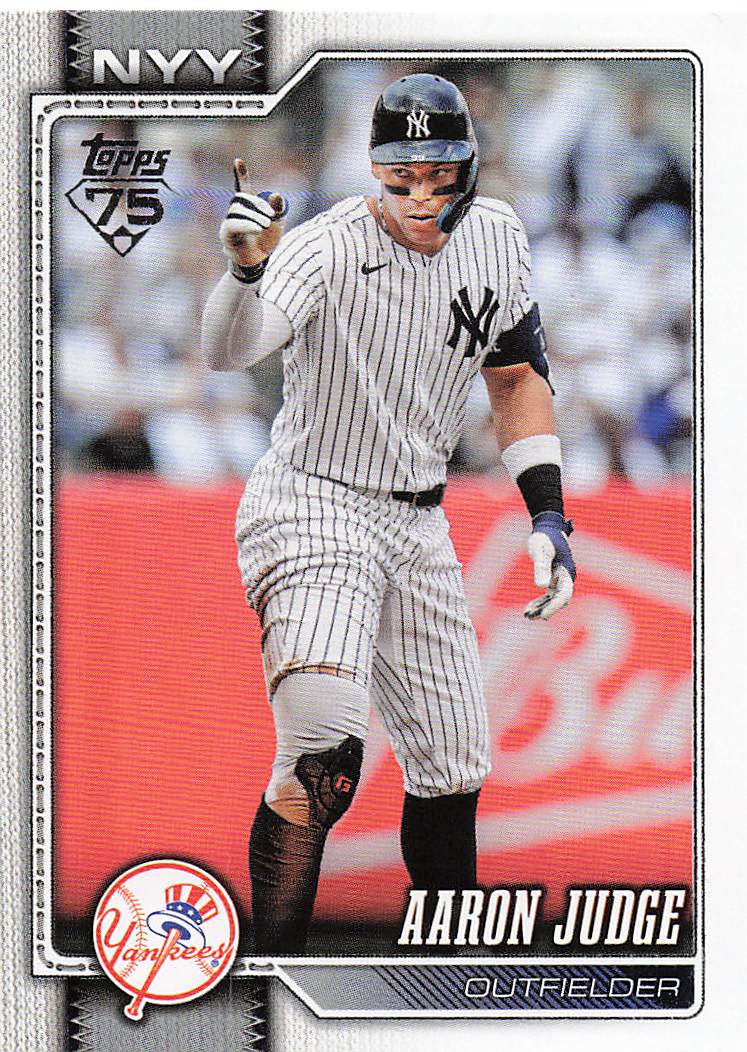 2026 Topps Baseball Aaron Judge #1
