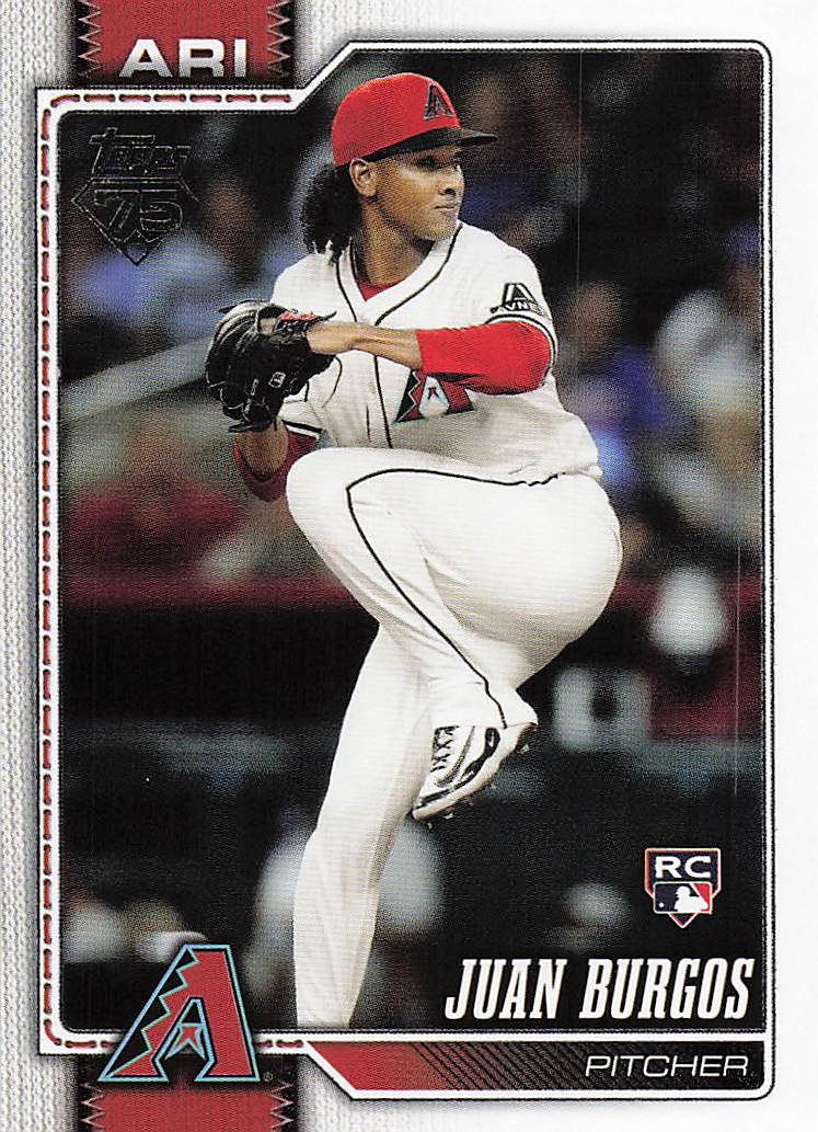 2026 Topps Baseball Juan Burgos #102 Rookie