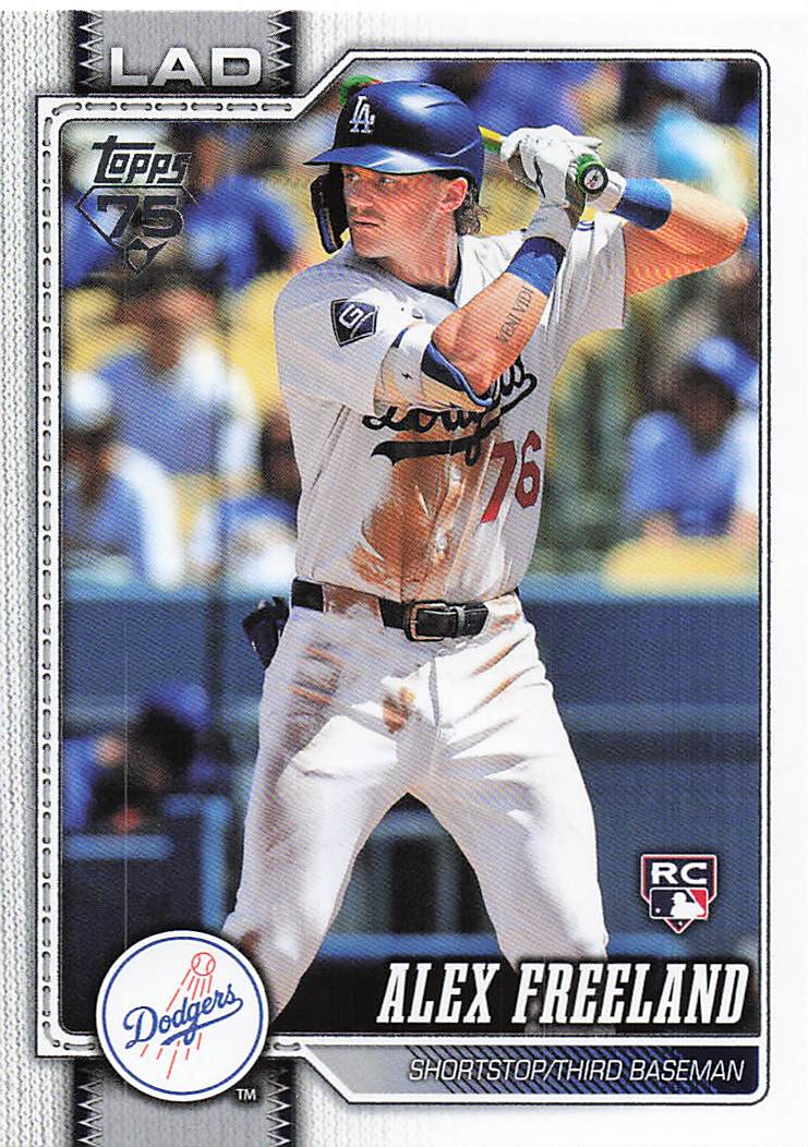2026 Topps Baseball Alex Freeland #74 Rookie