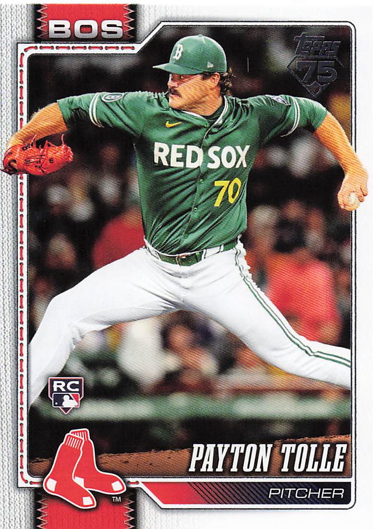 2026 Topps Baseball Payton Tolle #15 Rookie