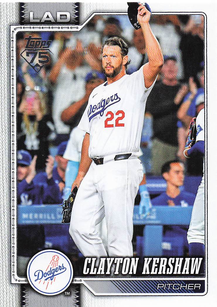 2026 Topps Baseball Clayton Kershaw #22