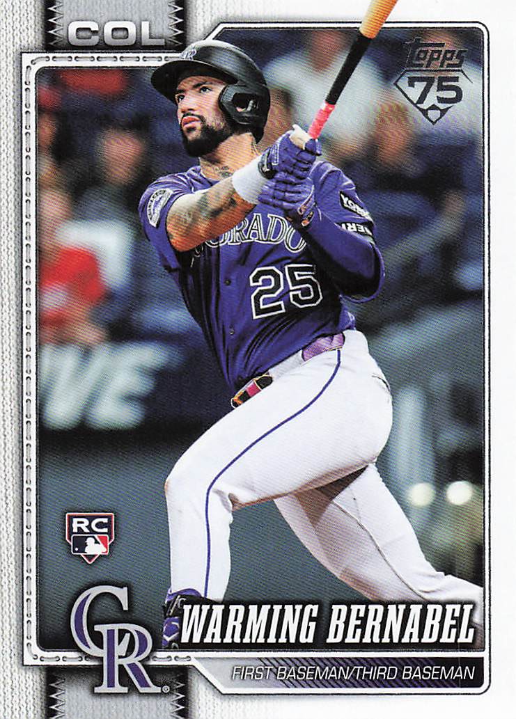 2026 Topps Baseball Warming Bernabel #55 Rookie