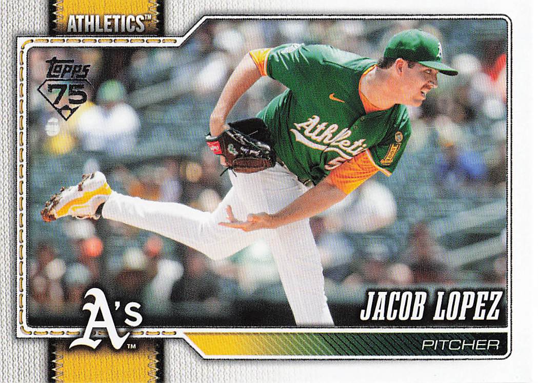 2026 Topps Baseball Jacob Lopez #76