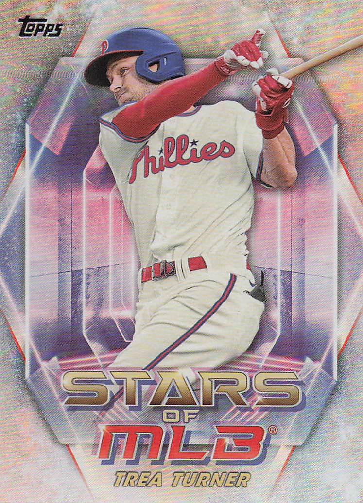 2023 Topps Baseball Stars of MLB Trea Turner #SMLB-47