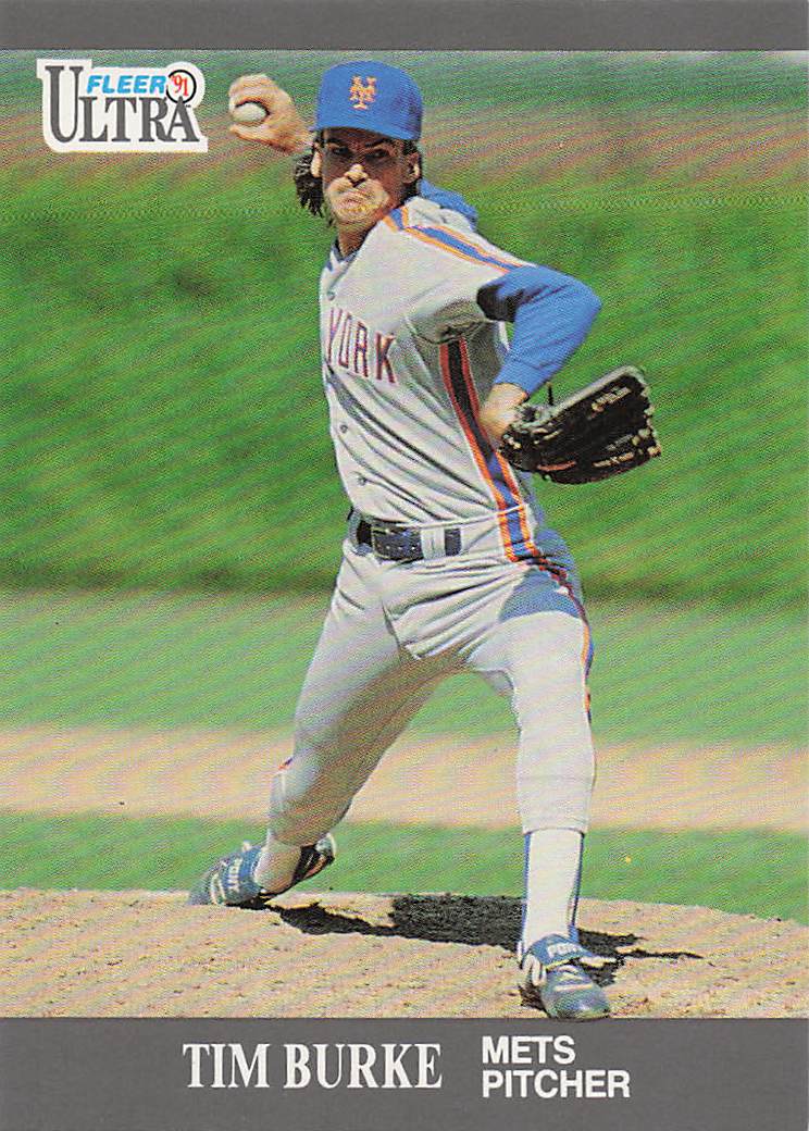 1991 Ultra Update Baseball Tim Burke #U-95