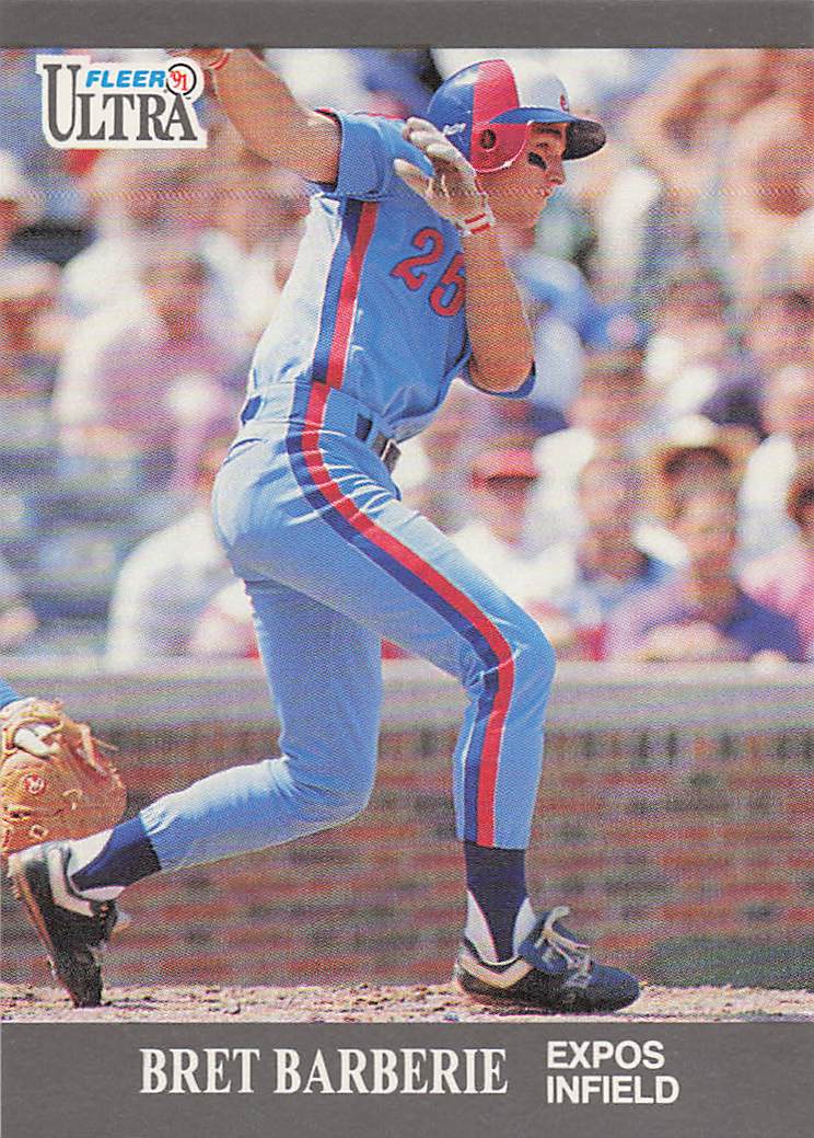 1991 Ultra Update Baseball Bret Barberie #U-90 Rookie