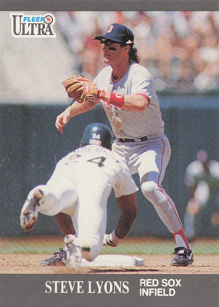 1991 Ultra Update Baseball Steve Lyons #U-7