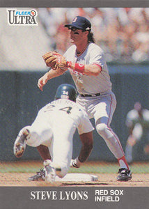 1991 Ultra Update Baseball Steve Lyons #U-7
