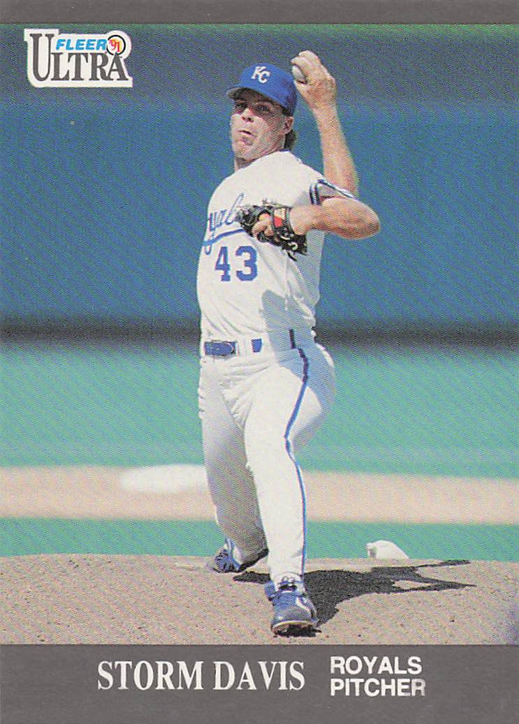 1991 Ultra Update Baseball Storm Davis #U-26