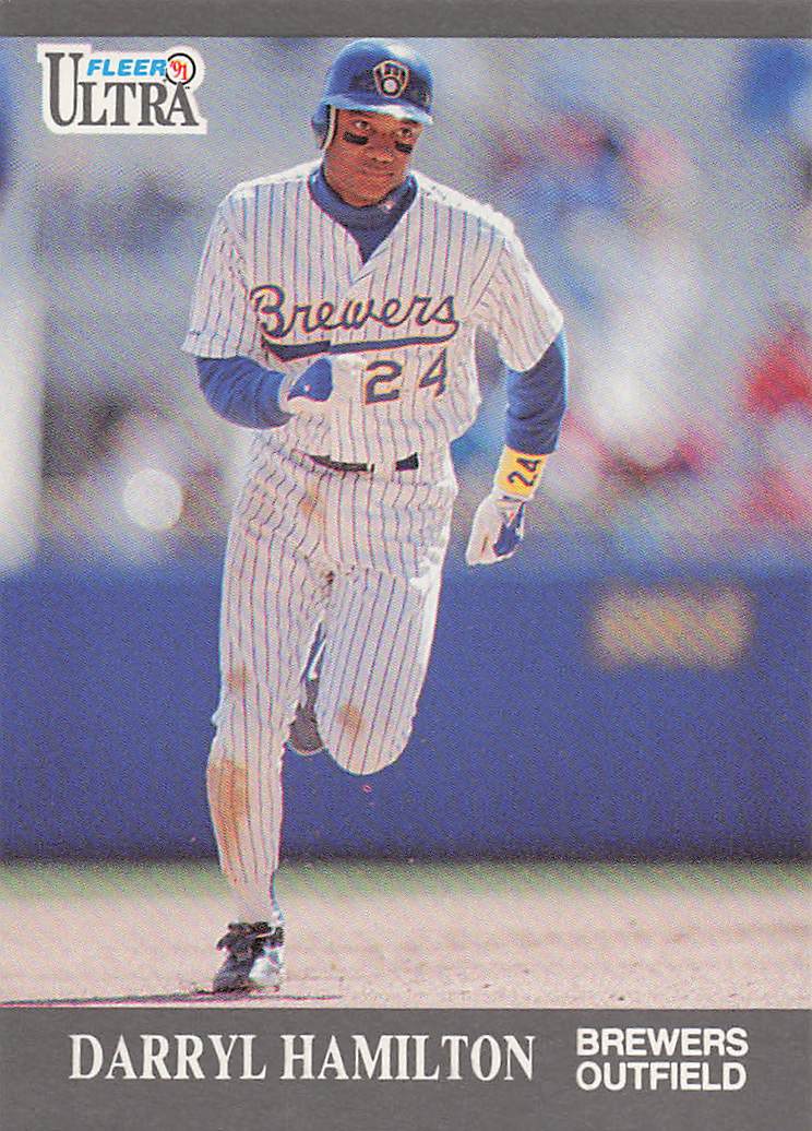 1991 Ultra Update Baseball Darryl Hamilton #U-30