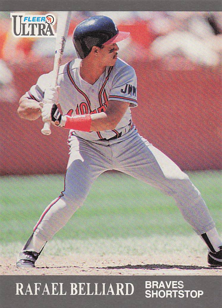 1991 Ultra Update Baseball Rafael Belliard #U-65