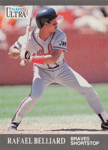 1991 Ultra Update Baseball Rafael Belliard #U-65