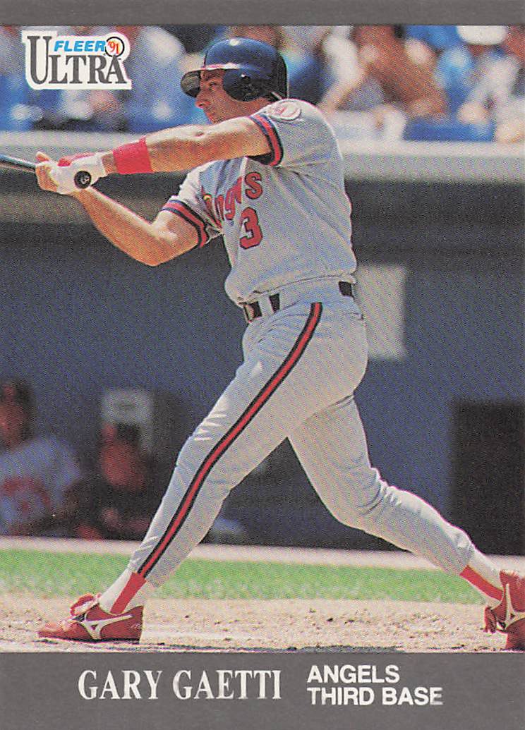 1991 Ultra Update Baseball Gary Gaetti #U-8