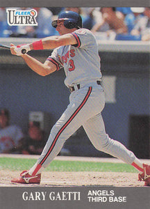 1991 Ultra Update Baseball Gary Gaetti #U-8