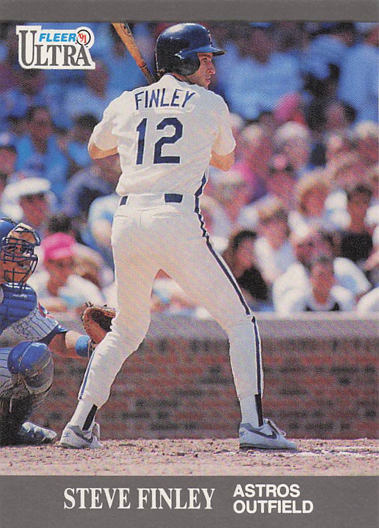 1991 Ultra Update Baseball Steve Finley #U-81