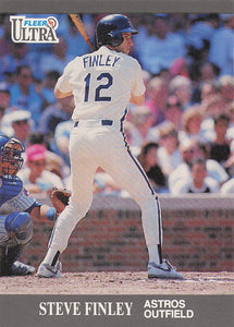 1991 Ultra Update Baseball Steve Finley #U-81