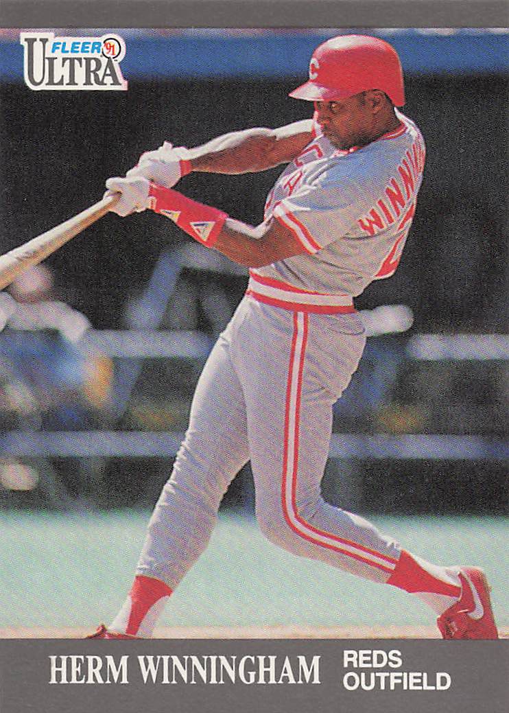 1991 Ultra Update Baseball Herm Winningham #U-78