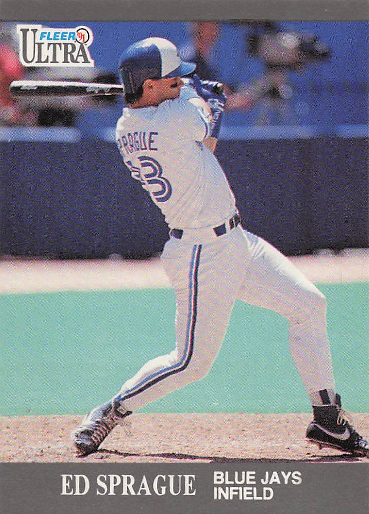 1991 Ultra Update Baseball Ed Sprague #U-63