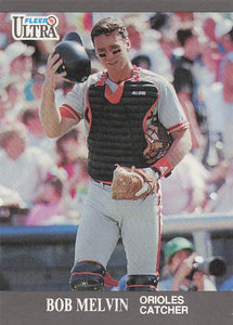 1991 Ultra Update Baseball Bob Melvin #U-3