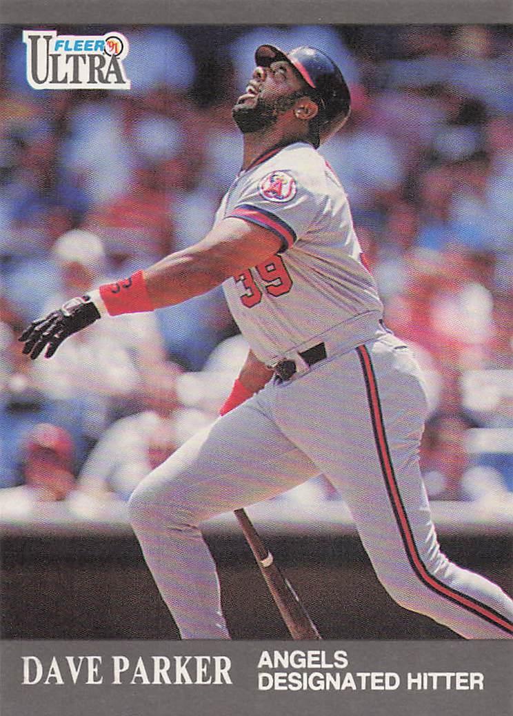 1991 Ultra Update Baseball Dave Parker #U-10