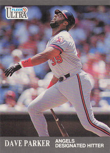 1991 Ultra Update Baseball Dave Parker #U-10
