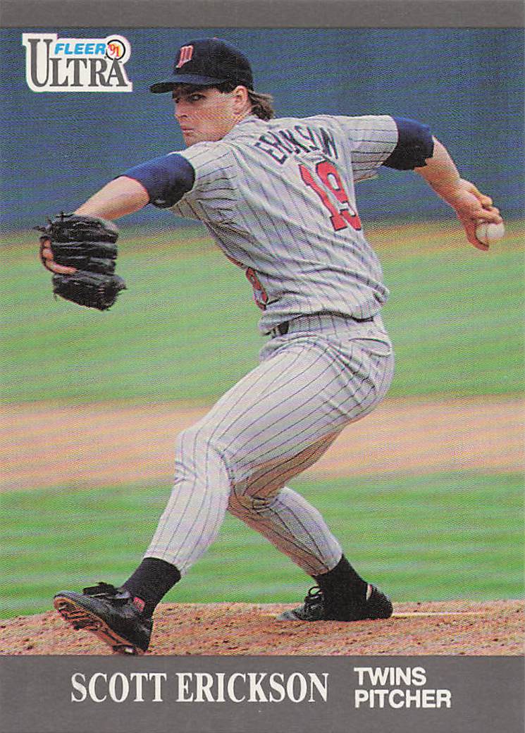 1991 Ultra Update Baseball Scott Erickson #U-36