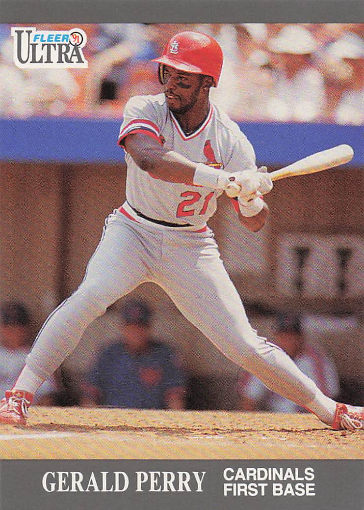 1991 Ultra Update Baseball Gerald Perry #U-109