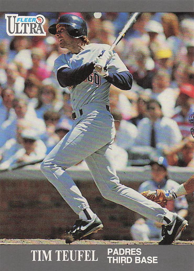 1991 Ultra Update Baseball Tim Teufel #U-114