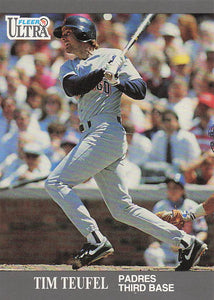 1991 Ultra Update Baseball Tim Teufel #U-114