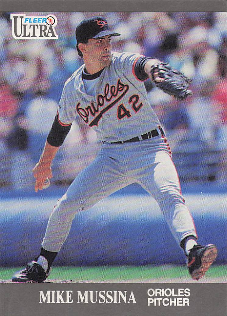 1991 Ultra Update Baseball Mike Mussina #U-4 Rookie